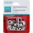 UNIQUE SEWING Grommets Silver - 8mm (¼ ) - 14 pcs For Discount