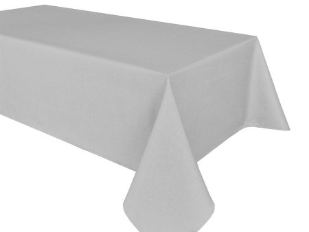 Tablecloth - Shimmer - Grey  54″ x 72″ Rectangle Cheap