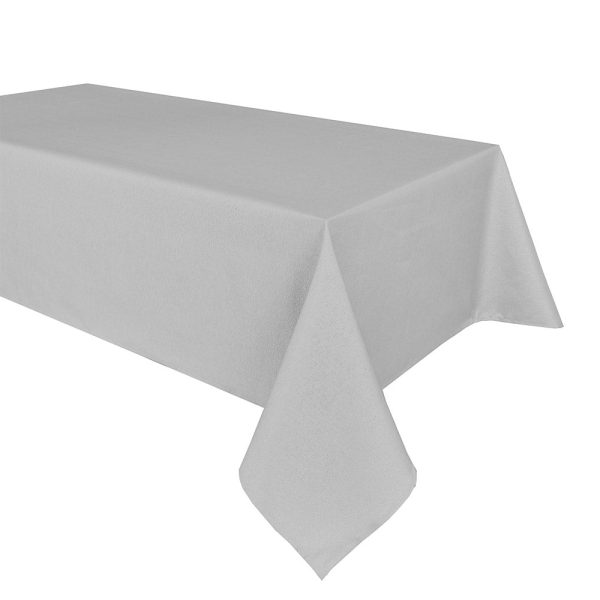 Tablecloth - Shimmer - Grey  54″ x 72″ Rectangle Cheap