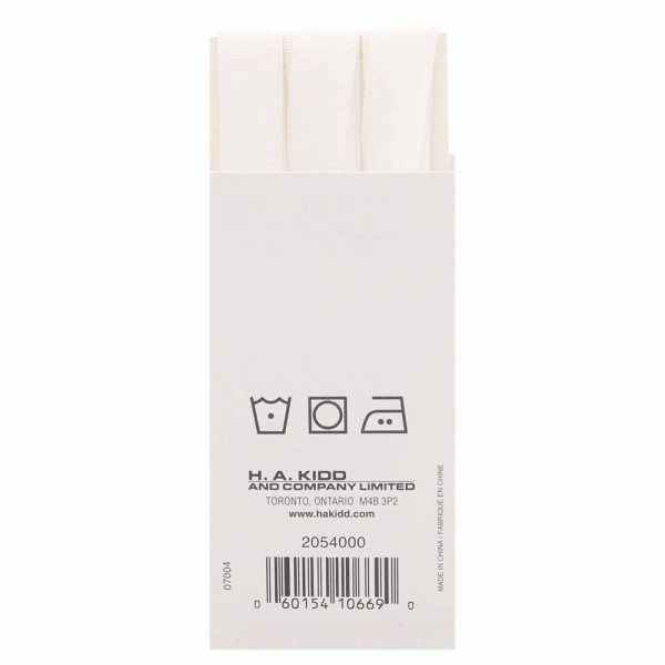 UNIQUE Fusible Seam Binding White 000 Hot on Sale