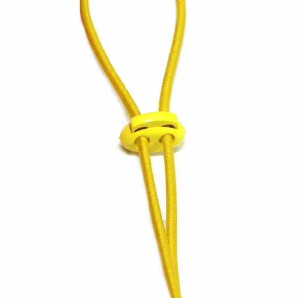 UNIQUE SEWING 2 Hole Cord Stops - Yellow - 2 pcs For Discount