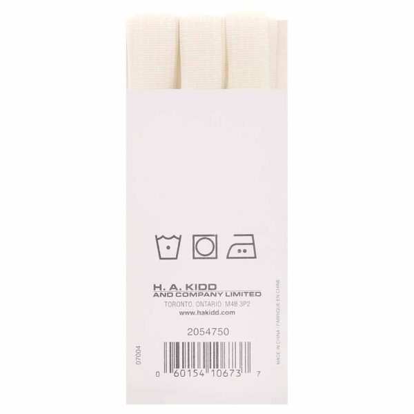 UNIQUE Fusible Seam Binding Ivory 750 Sale