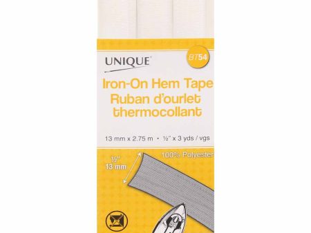 UNIQUE Fusible Seam Binding White 000 Hot on Sale