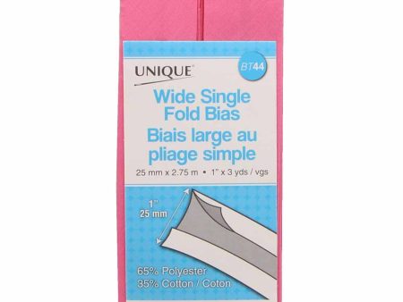 UNIQUE Wide 1 Fold 2.75m Petal Pink 201 Online