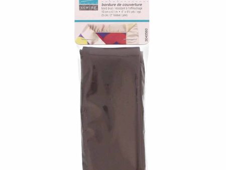 UNIQUE SEWING Blanket Binding 10cm x 4.1m - Brown For Discount