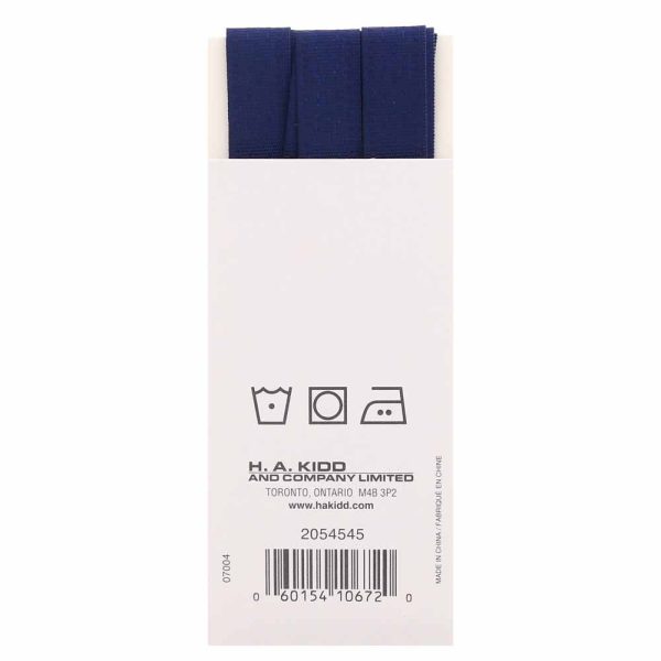 UNIQUE Fusible Seam Binding Navy 545 For Cheap