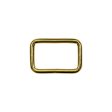 UNIQUE SEWING Rectangle Rings - 32mm (1¼ ) - Gold - 4 pcs. Fashion