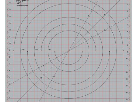 KOMFORT KUT 360° Rotating Cutting Mat - 18  x 18  (45.7 x 45.7cm) Sale