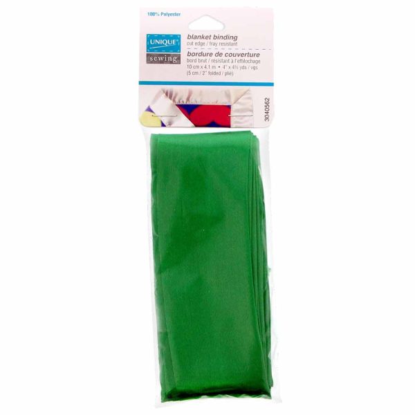 UNIQUE SEWING Blanket Binding 10cm x 4.1m - Green Online Sale