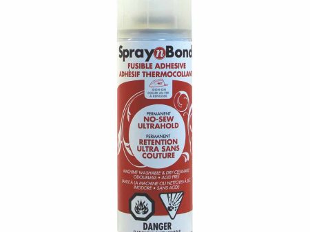 SPRAYnBOND by HeatnBond No-Sew Ultrahold Spray - 166 g (5.85 oz) Discount