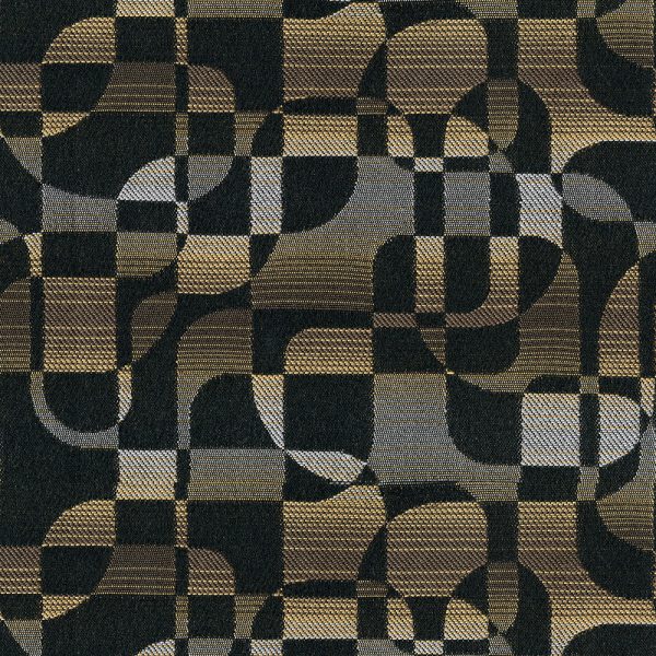 9 x 9 inch Home Decor fabric swatch - Crypton Multiplex 94 Blackbird Cheap