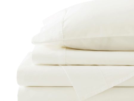 Marina Decoration - Ultra Soft Luxury 800 Thread Count Sheet Set - Ivory - Queen size Online Sale