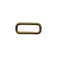 UNIQUE SEWING Rectangle Rings - 25mm (1 ) - Gold - 4 pcs. Fashion