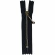 COSTUMAKERS Denim Closed End Zipper 10cm (4″) - Black - 1708 Hot on Sale