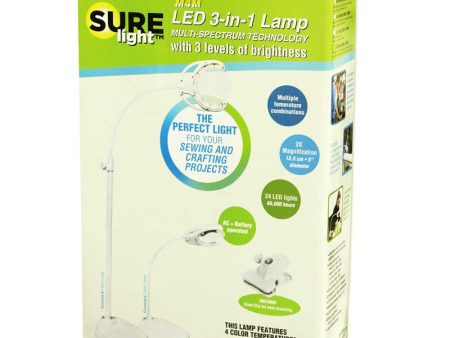 SURELight M4M LED 3-in-1 Lamp Fashion