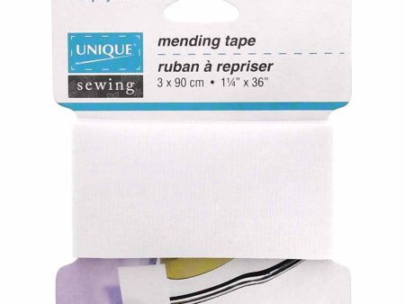 UNIQUE SEWING Mending Tape White - 3.2cm x 0.9m (1¼   x 36 ) Online Hot Sale