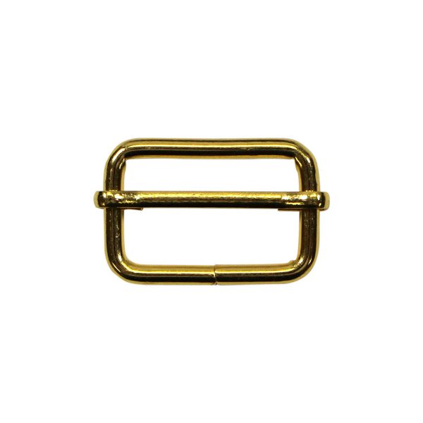 UNIQUE SEWING Slide Buckle - Metal - 25mm (1 ) - Gold - 2 pcs Online