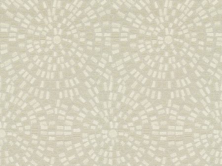 9 x 9 inch Home Decor fabric swatch - Crypton Panache 91 Platinum Fashion