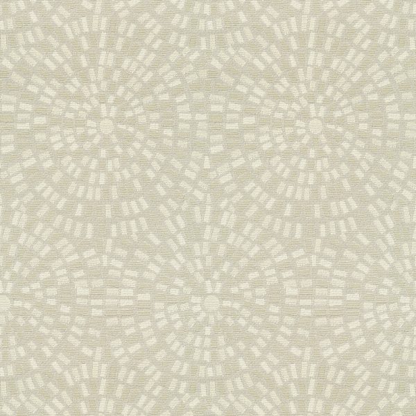 9 x 9 inch Home Decor fabric swatch - Crypton Panache 91 Platinum Fashion