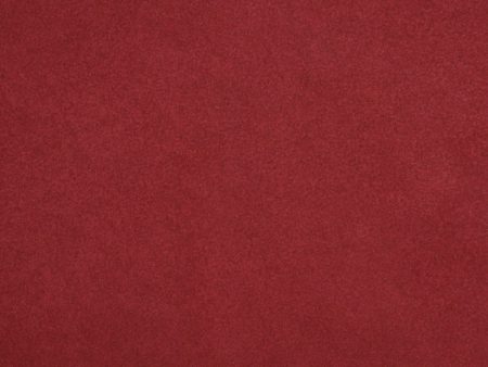 9 x 9 inch Home Decor Fabric Swatch - Home Decor Fabric - The essentials - Luxe suede - Burgundy on Sale