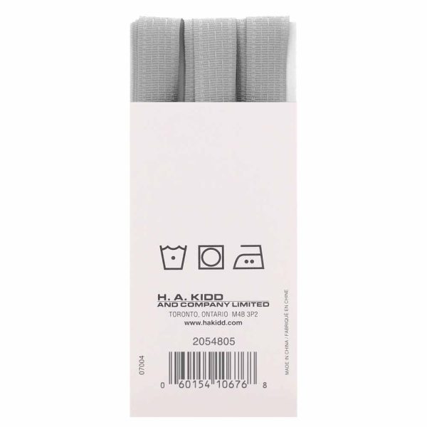 UNIQUE Fusible Seam Binding Silver 805 Supply