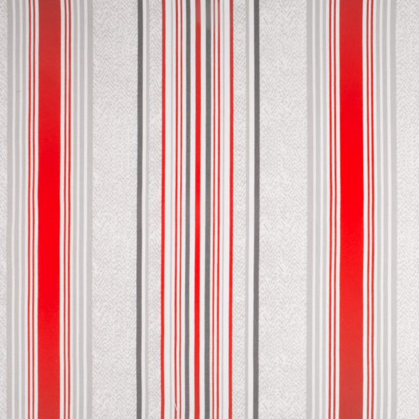 Home Decor Outdoor - St-Tropez - Stripe Calypso - Red Fashion