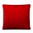 Decorative feather cushion - Luxe quilted - Red - 20 x 20   Online now