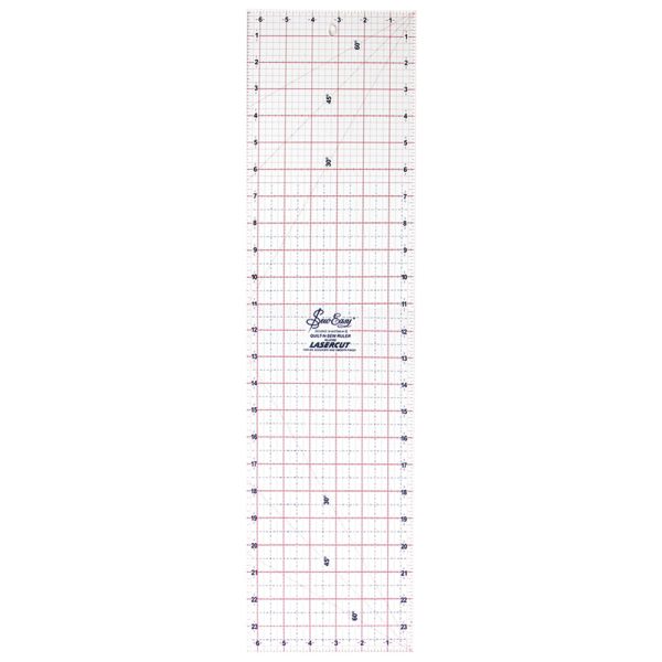 SEW EASY Quilting Ruler - 24  x 6½  (61 x 16.5cm) Online