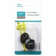 UNIQUE SEWING 2 Hole Cord Stops - Black - 2 pcs For Sale