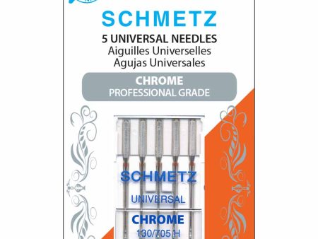 SCHMETZ #4009 Chrome Universal - 80 12 - 5 needles on Sale