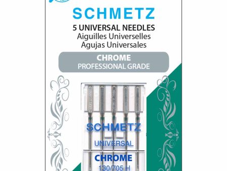 SCHMETZ #4008 Chrome Universal - 70 10 - 5 needles Online Sale