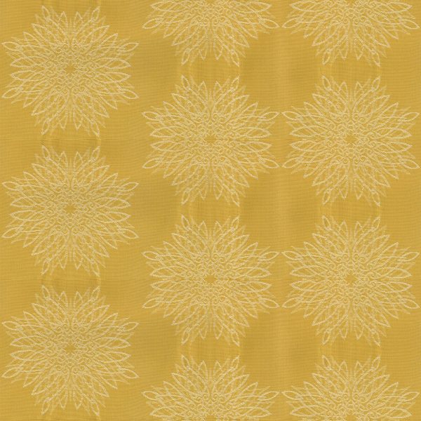 9 x 9 inch Home Decor fabric swatch - Crypton Continuous 51 Yellow Fashion