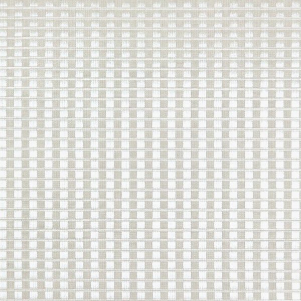 9 x 9 inch Home Decor Fabric Swatch - Home Decor Fabric - Stapleton - Celeste check - Silver Discount