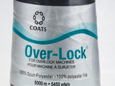 OVERLOCK THREAD 5000M BLACK on Sale