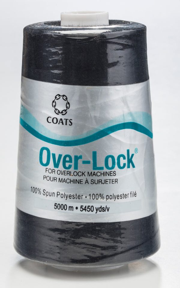 OVERLOCK THREAD 5000M BLACK on Sale