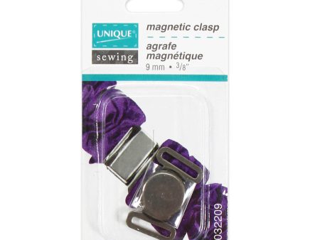 UNIQUE SEWING Magnetic Clasp Brass - 10mm (⅜ ) - 1 pair Supply