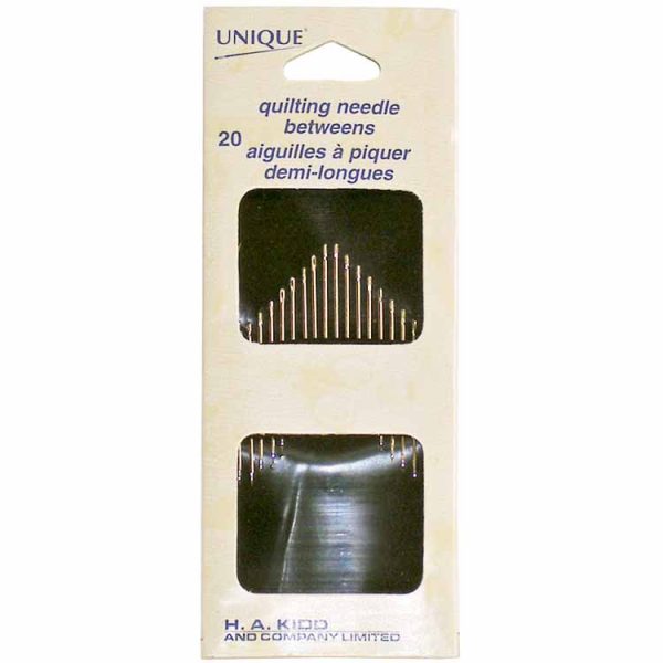 UNIQUE SEWING Quilting Needles - size 12 - 23pcs Supply