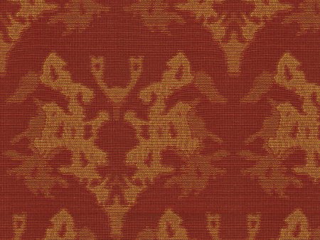 9 x 9 inch Home Decor fabric swatch - Crypton Stimulate 44 Pumpkin on Sale