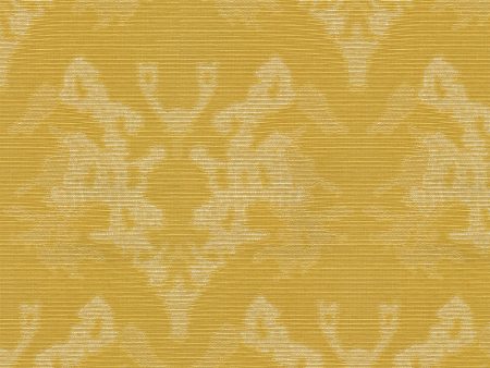 9 x 9 inch Home Decor fabric swatch - Crypton Stimulate 51 Yellow Supply