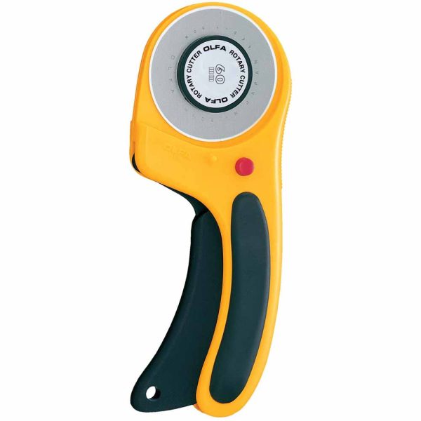 OLFA RTY-3 DX - Deluxe Ergonomic Handle Rotary Cutter 60mm Hot on Sale