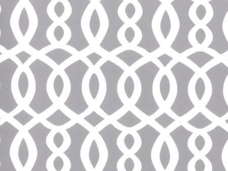 12 x 12 inch Swatch - Home Decor Fabric - Signature Maddy 1067 - grey, white For Cheap