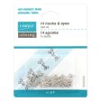 UNIQUE SEWING Hooks & Eyes Silver Size 0 - 14 sets Online Hot Sale