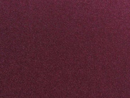 6 x 6 Fashion Fabric Swatch - Stretch Euro Tricot  4-Way - Burgundy For Cheap