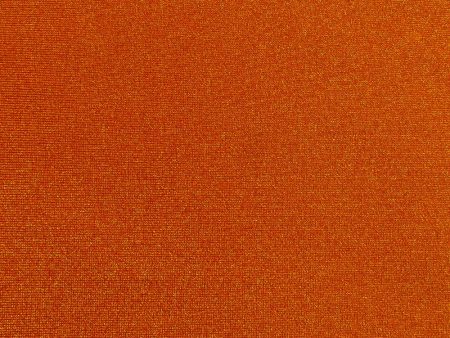 6 x 6 Fashion Fabric Swatch - Stretch Euro Tricot  4-Way - Orange on Sale