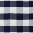 9 x 9 inch Fabric Swatch - Home Decor Fabric - The Essentials - Check Glasgow Navy Discount