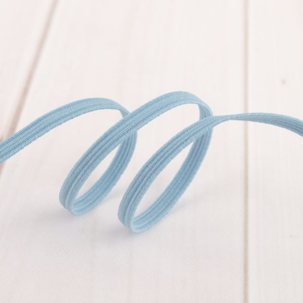 3mm braided elastic - LIGHT BLUE Sale