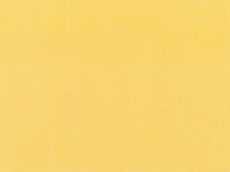 9 x 9 inch Home decor fabric Swatch - Sunbrella Furniture Solid Canvas 5438 Buttercup Online Sale