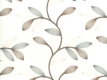 12 x 12 inch Swatch - Home Decor Fabric - Signature Seduction B22 - beige, bleu, white Cheap