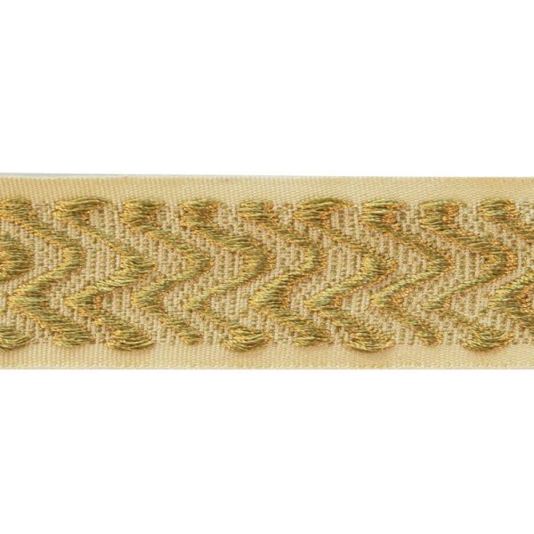 Jacquard Ribbon 2 inch - Ivy For Sale