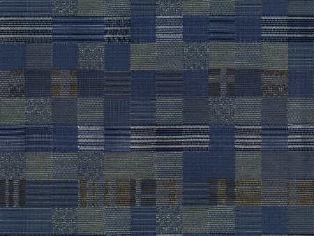 9 x 9 inch Home Decor fabric swatch - Crypton Influence 305 Denim For Discount